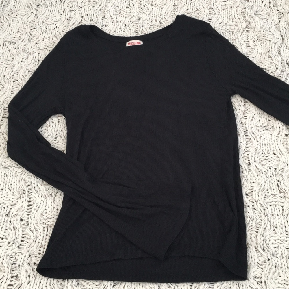 Black Flare Top